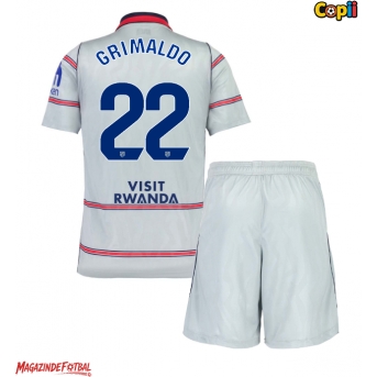 Atletico Madrid Alejandro Grimaldo #22 Echipament de Fotbal Replică 2026-27 Copii Treilea (+ Șorturi)